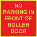 no-parking-in-front-of-roller-door~